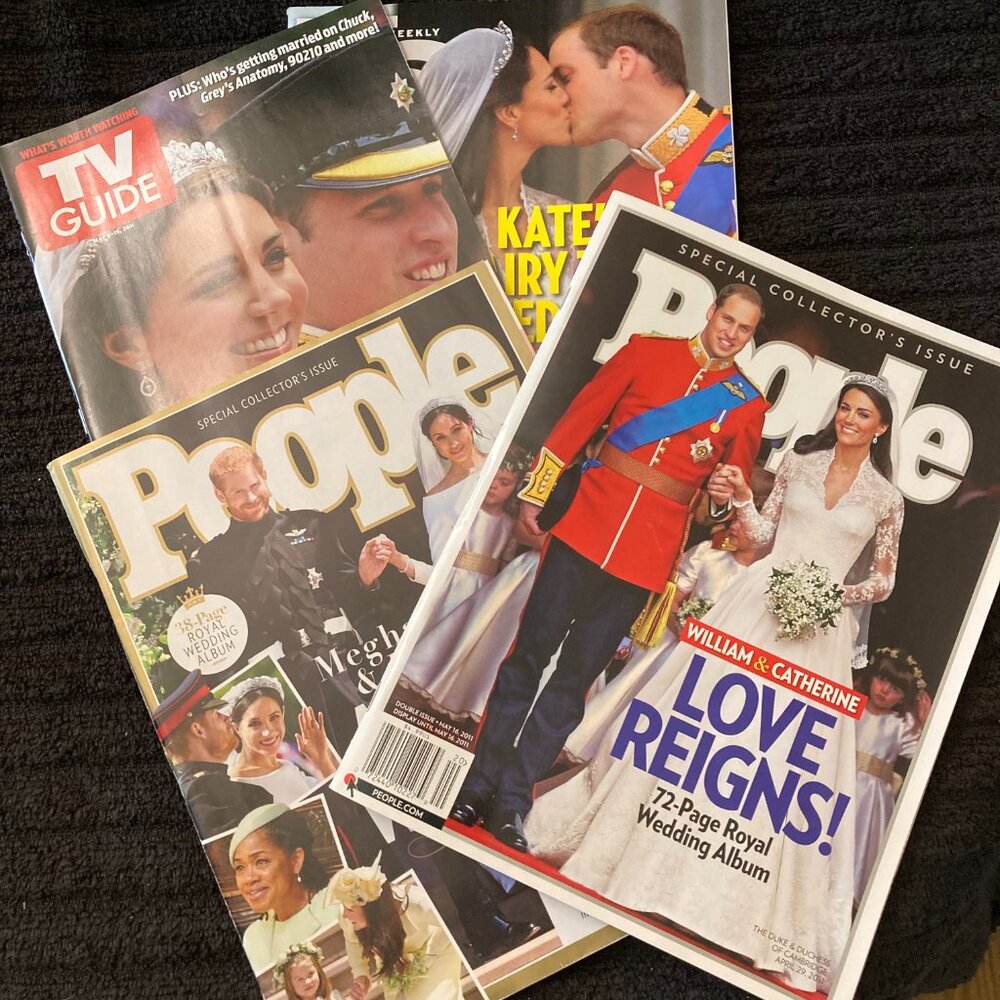 People Magazine Royals Meghan and Catherine